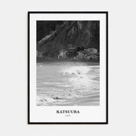 Katsuura Portrait B&W Poster