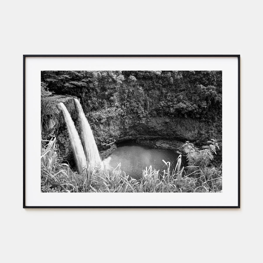 Kauai Landscape B&W Poster