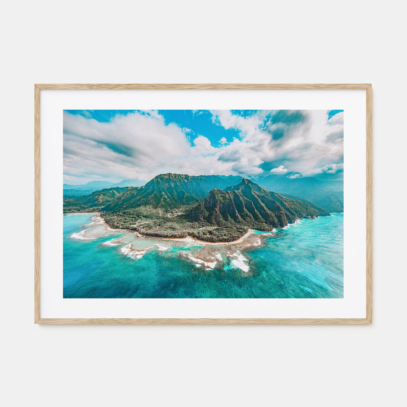 Kauai Landscape Color Poster