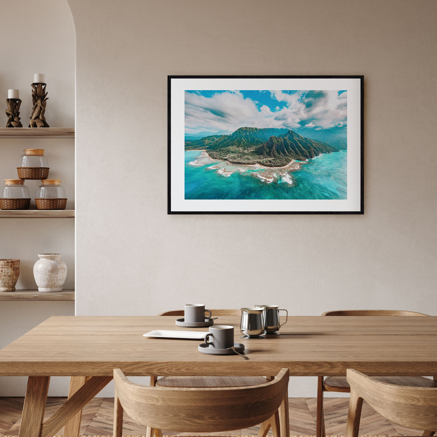 Kauai Landscape Color Poster