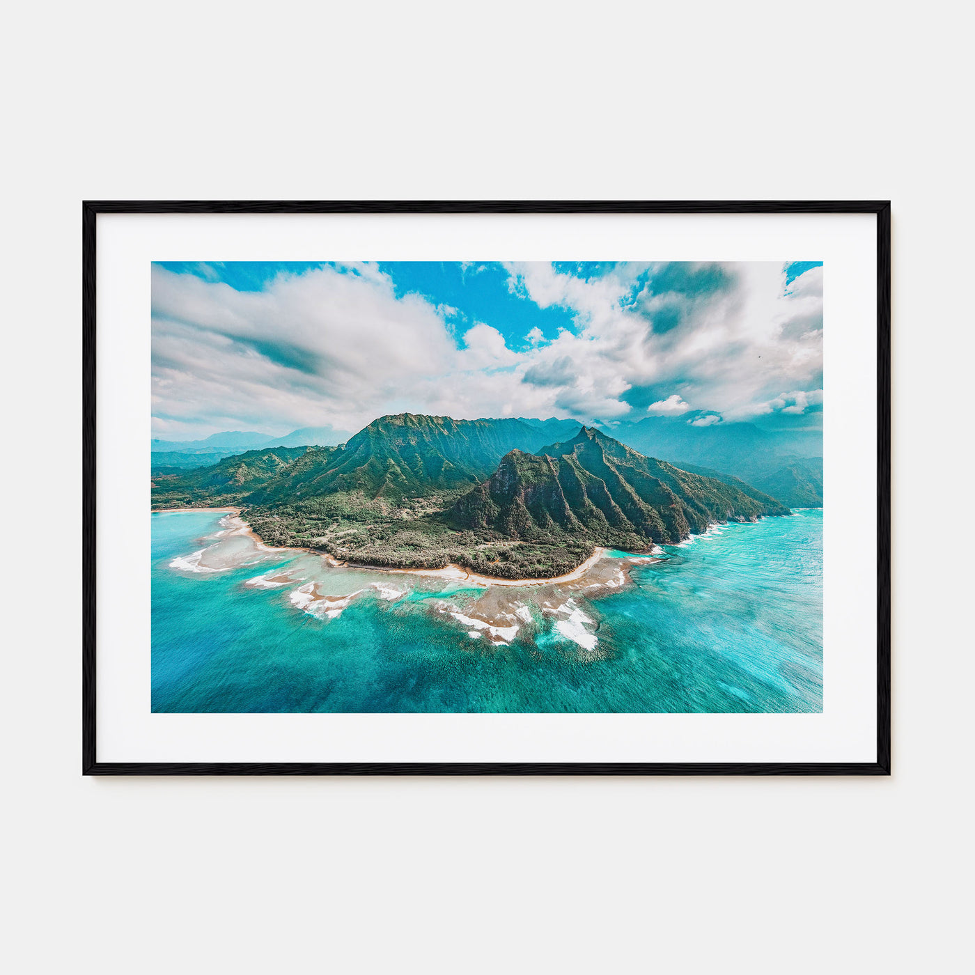 Kauai Landscape Color Poster