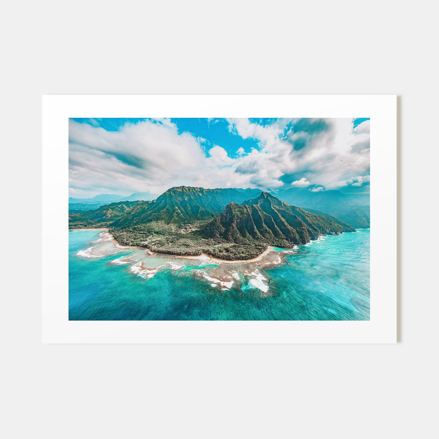 Kauai Landscape Color Poster