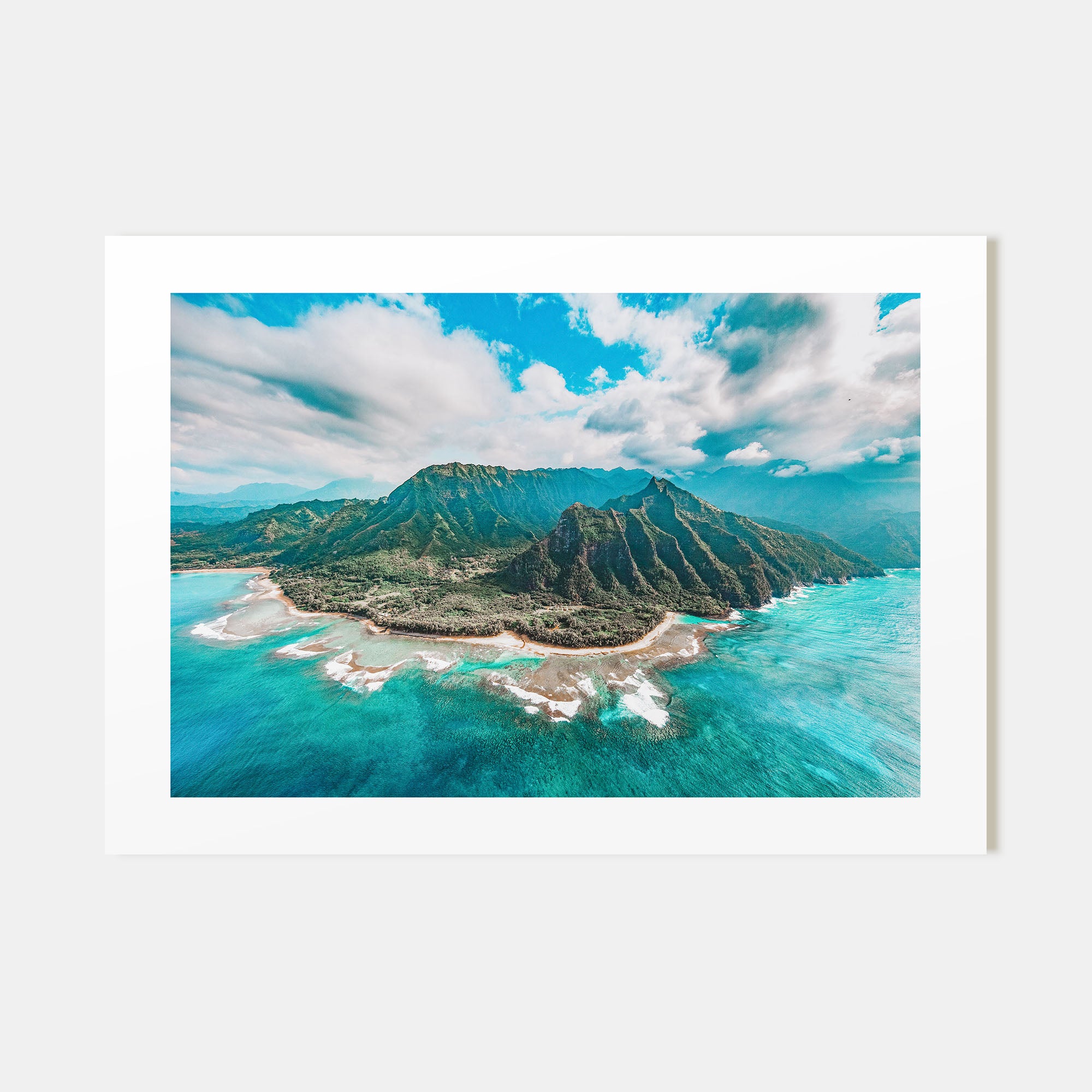Kauai Landscape Color Poster