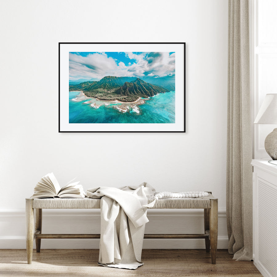 Kauai Landscape Color Poster