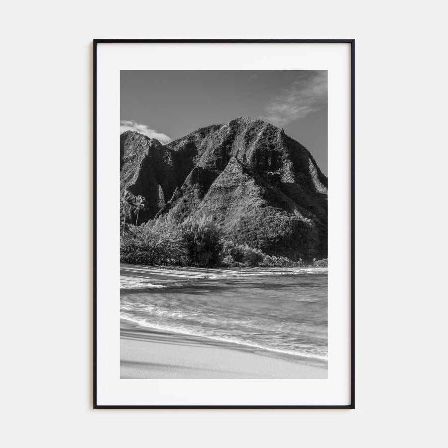 Kauai Photo B&W Poster