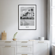 Kauai Portrait B&W No 1 Poster