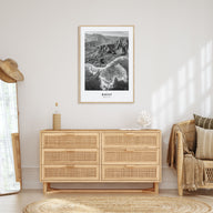 Kauai Portrait B&W No 2 Poster