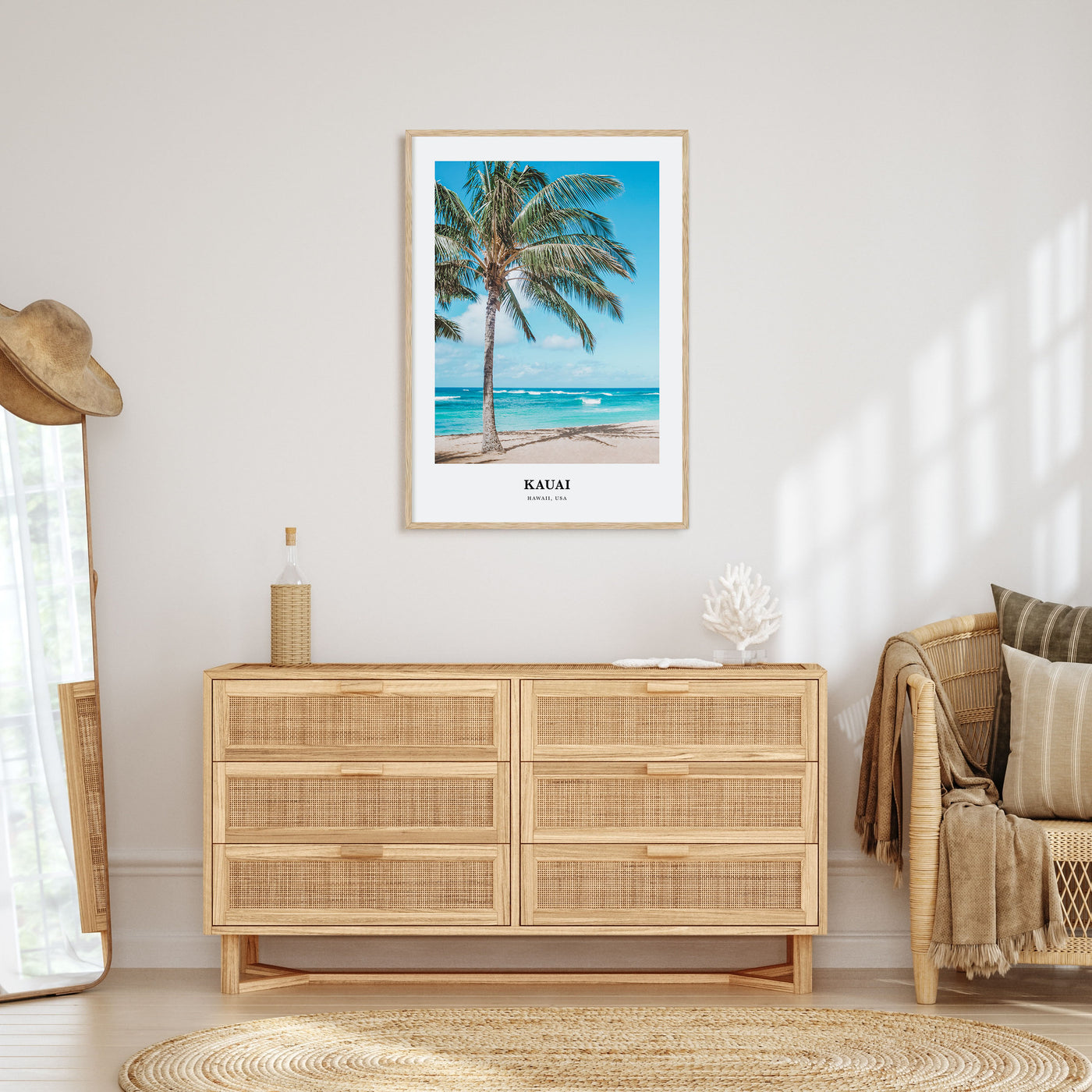 Kauai Portrait Color Poster