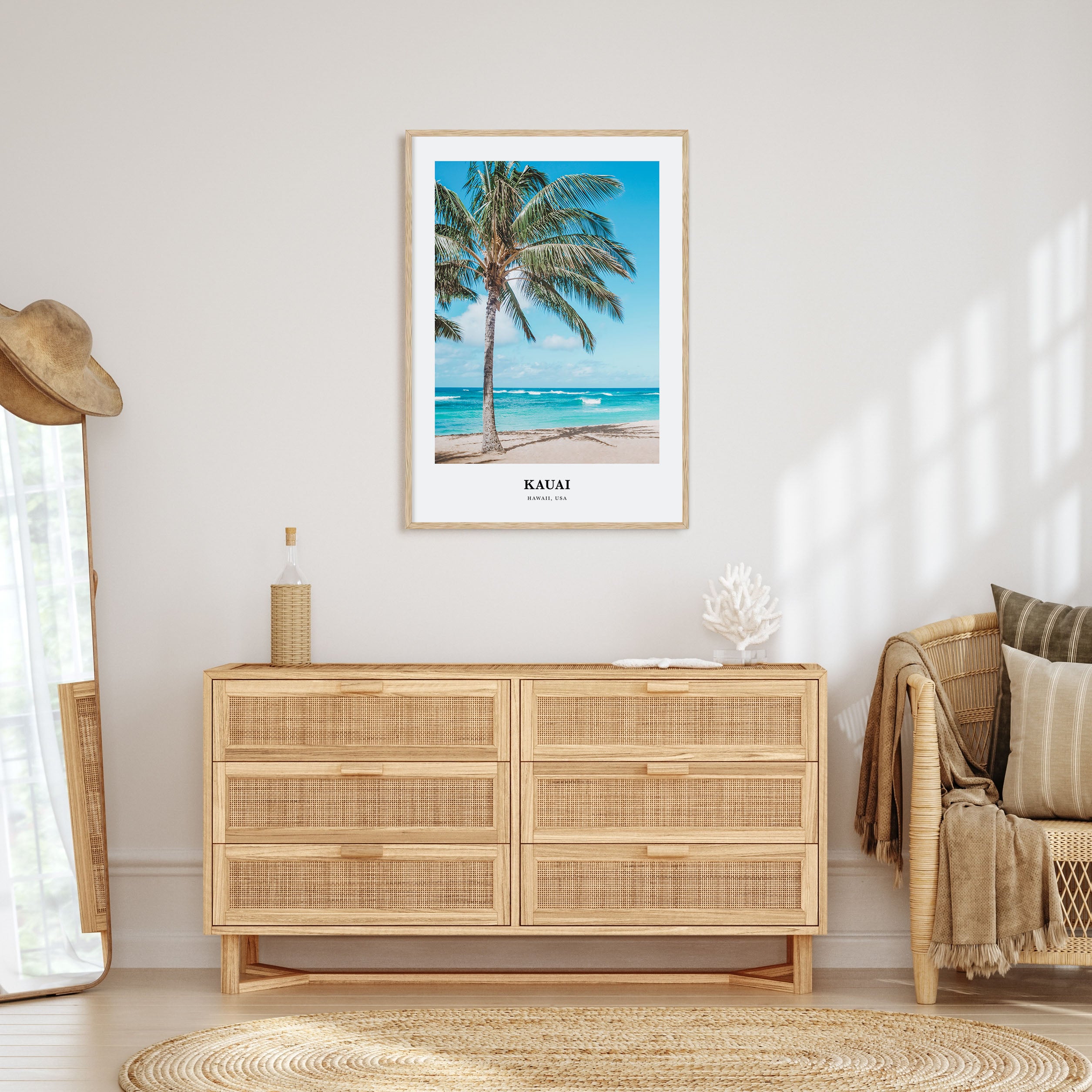 Kauai Portrait Color Poster