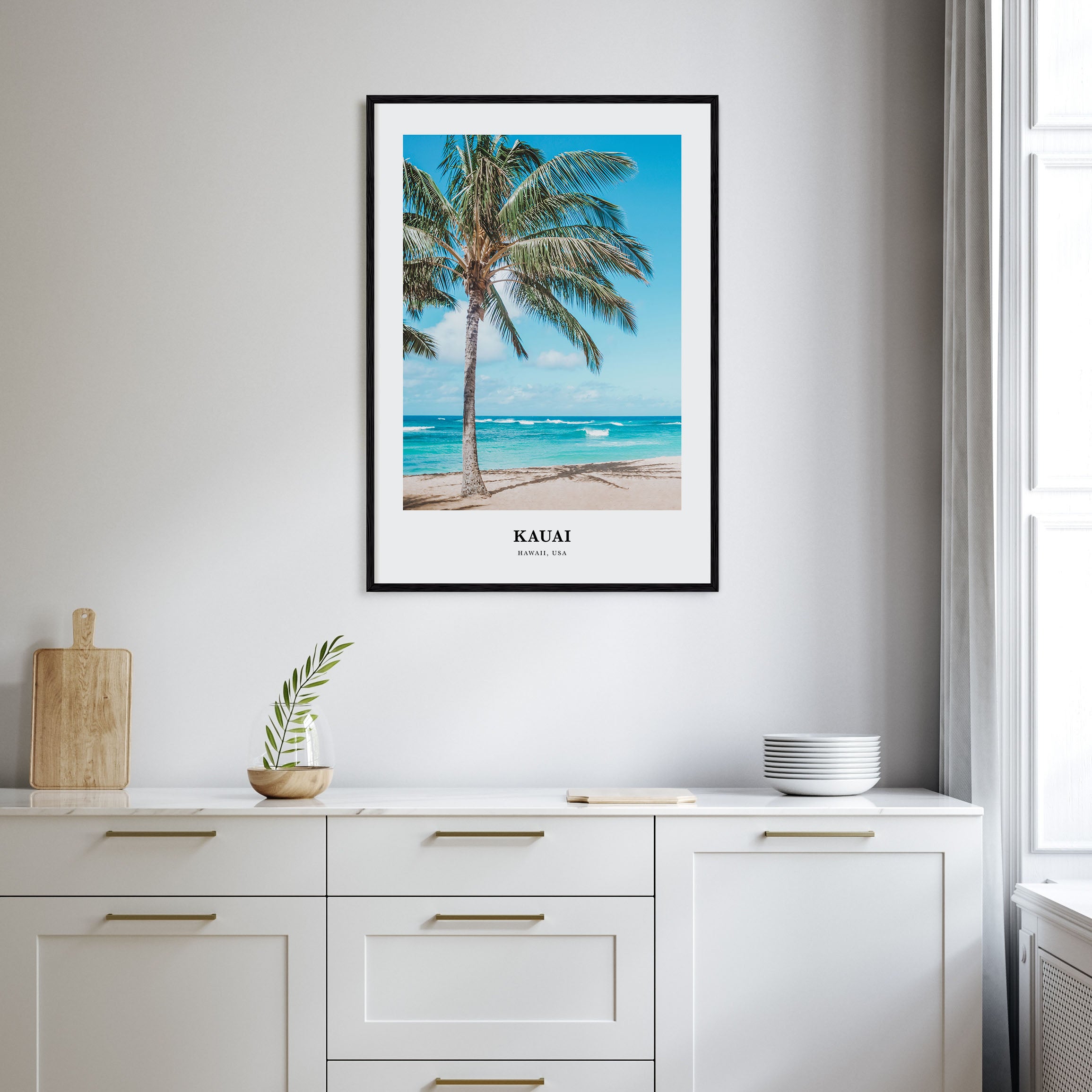 Kauai Portrait Color Poster