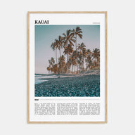 Kauai Travel Color No 1 Poster