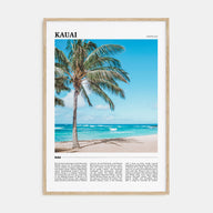 Kauai Travel Color No 2 Poster