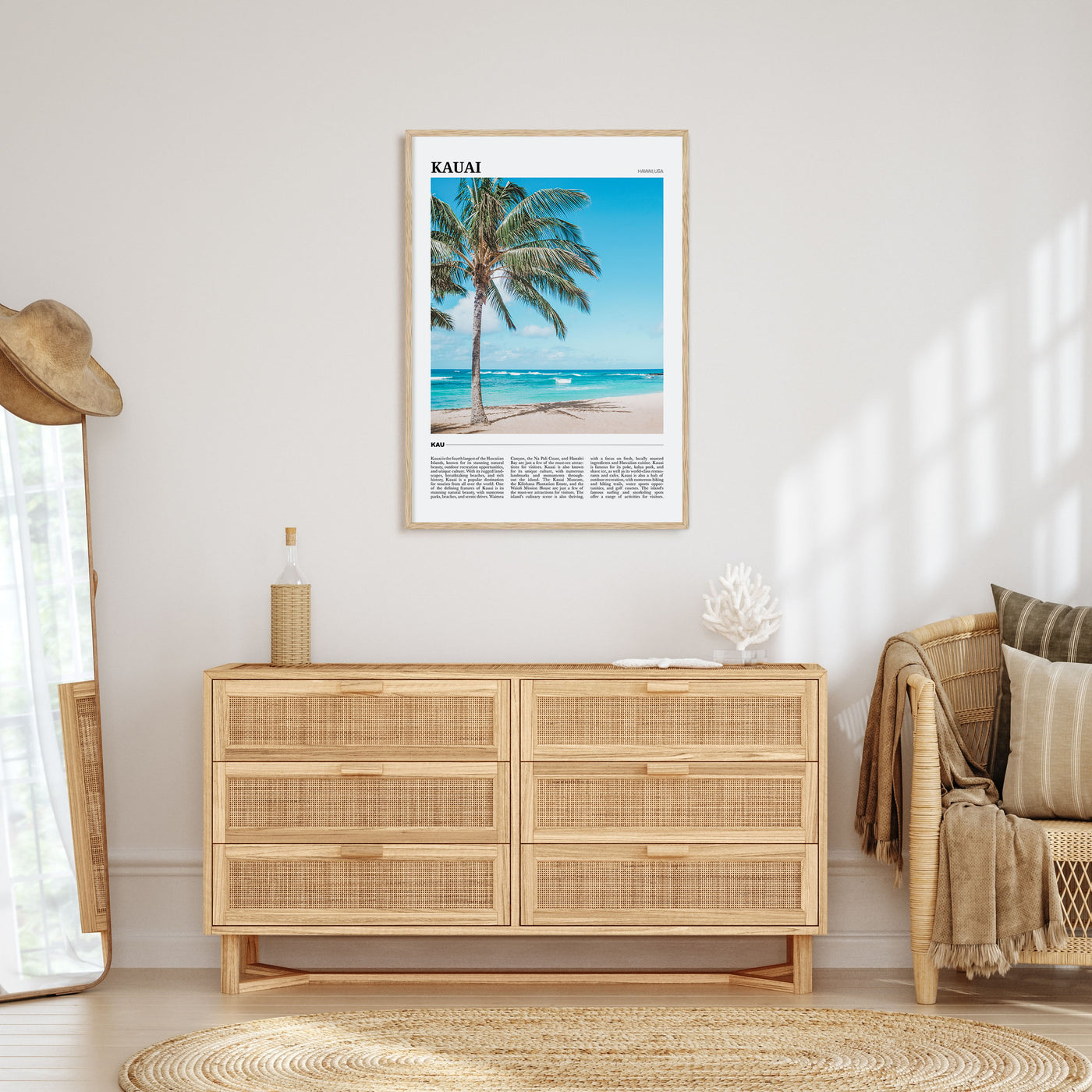 Kauai Travel Color No 2 Poster