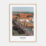 Kaunas Portrait Color Poster