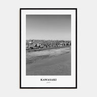 Kawasaki Portrait B&W Poster