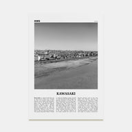Kawasaki Travel B&W Poster