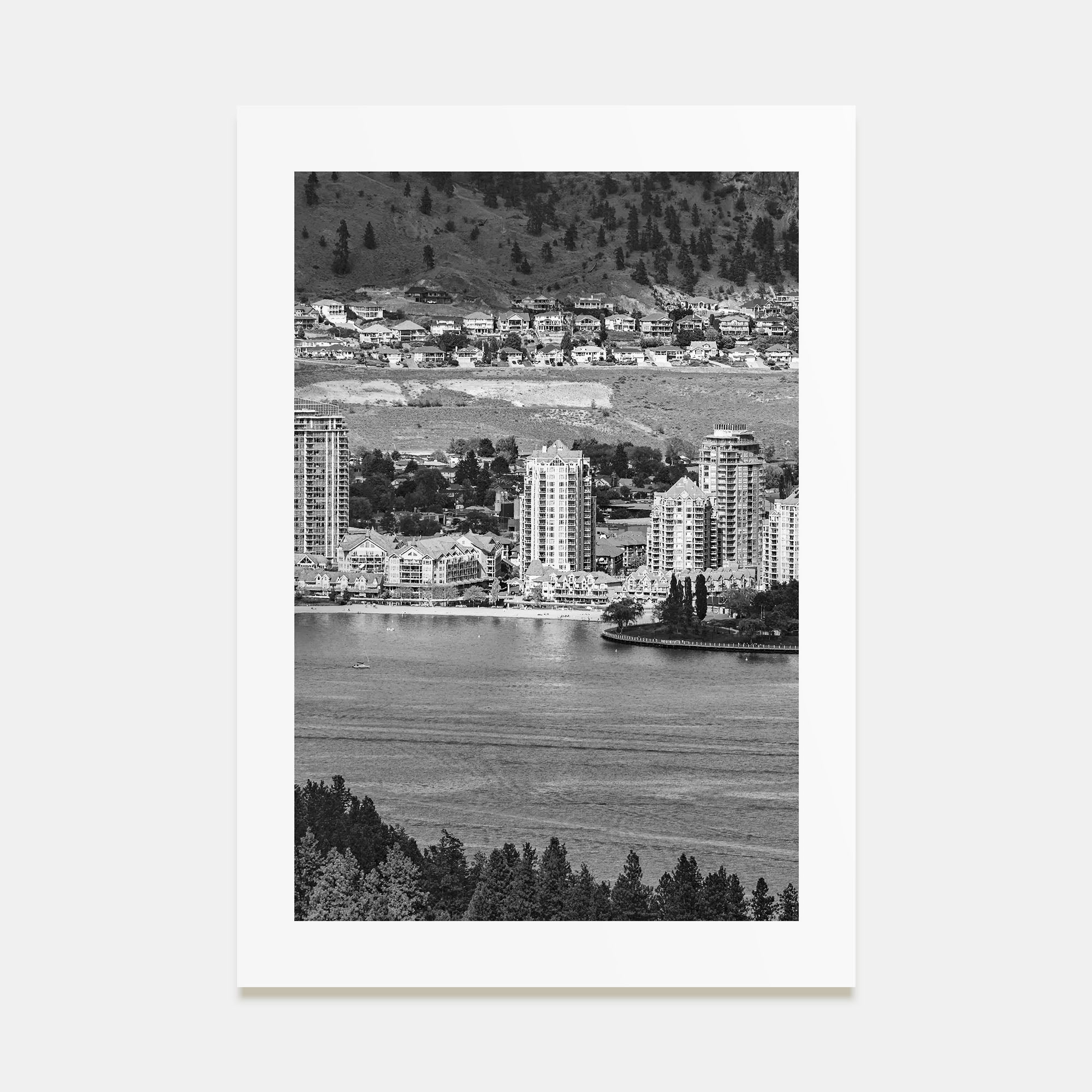 Kelowna Photo B&W Poster