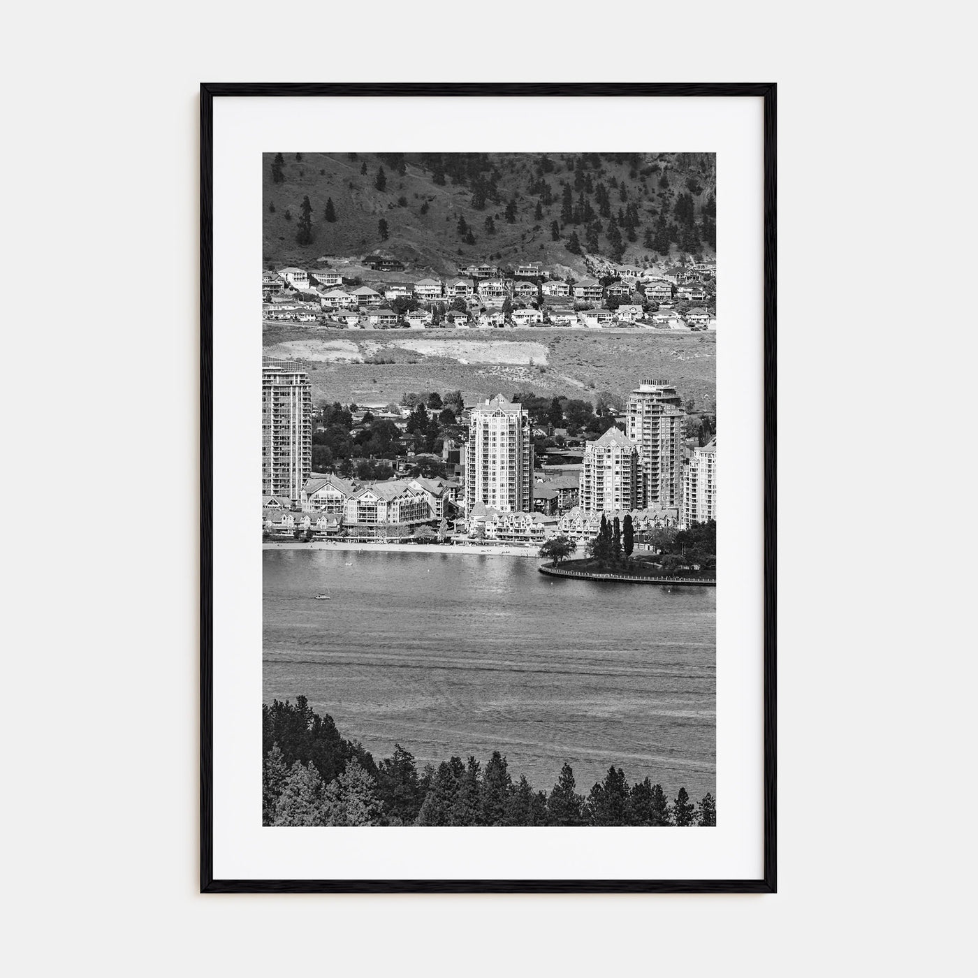 Kelowna Photo B&W Poster