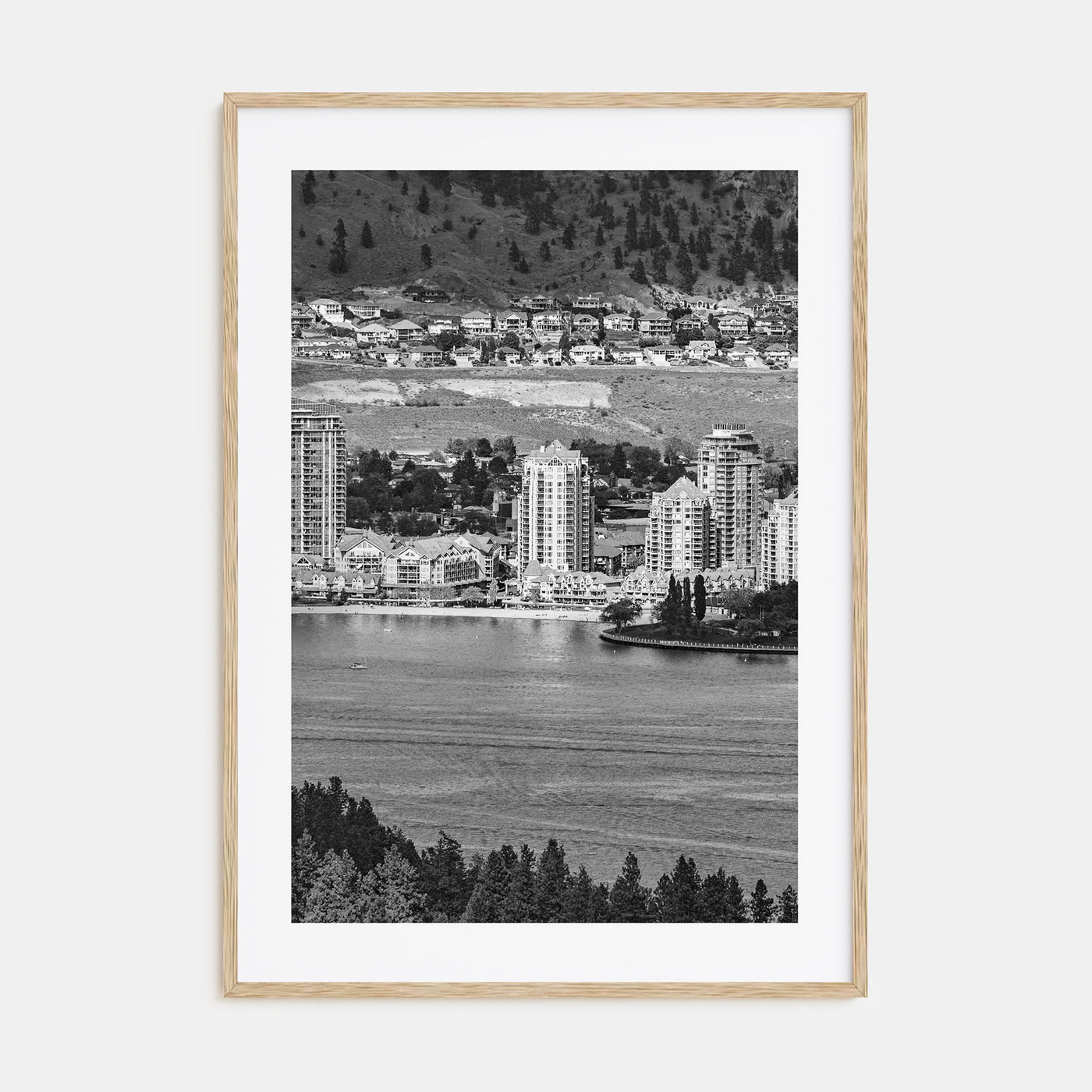Kelowna Photo B&W Poster