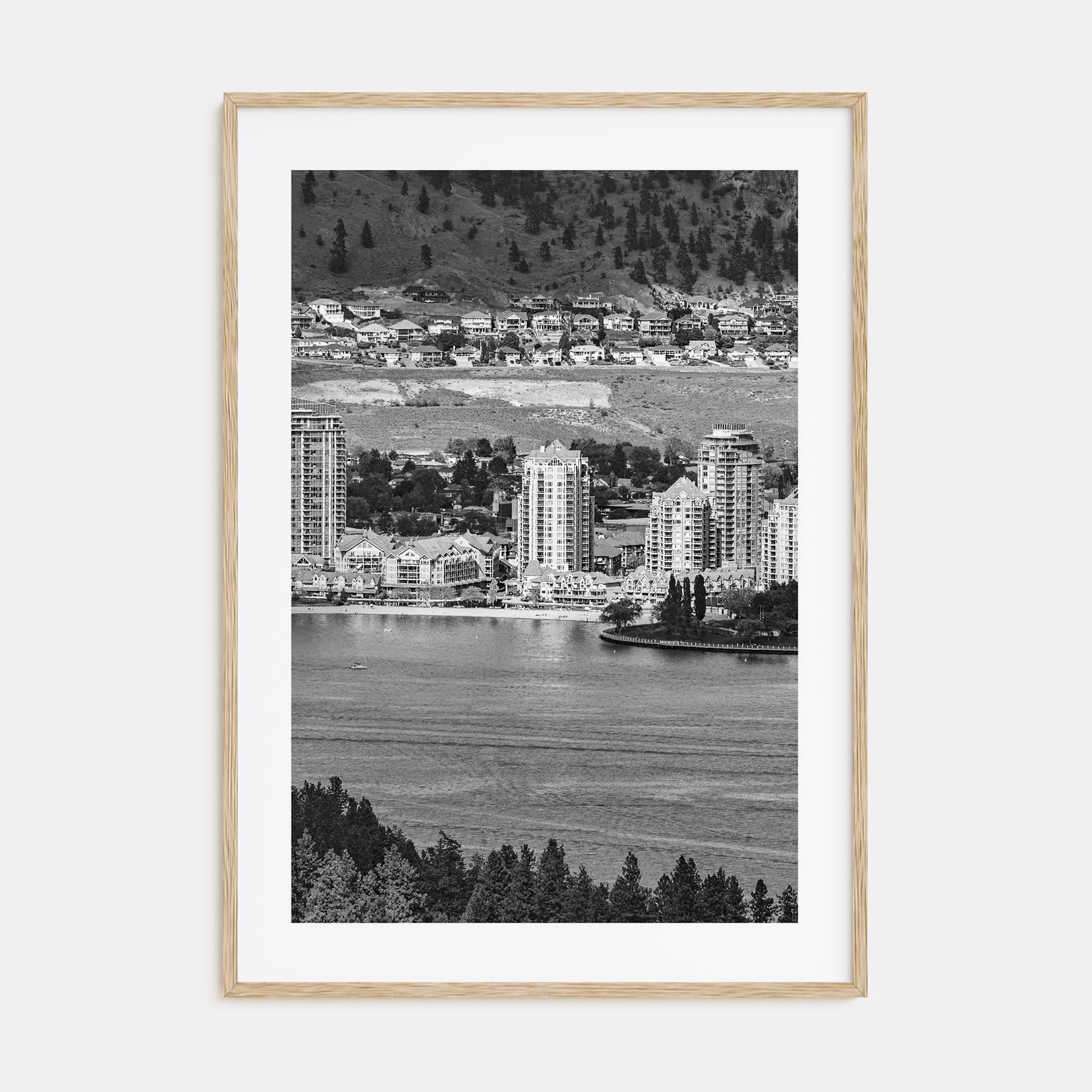 Kelowna Photo B&W Poster