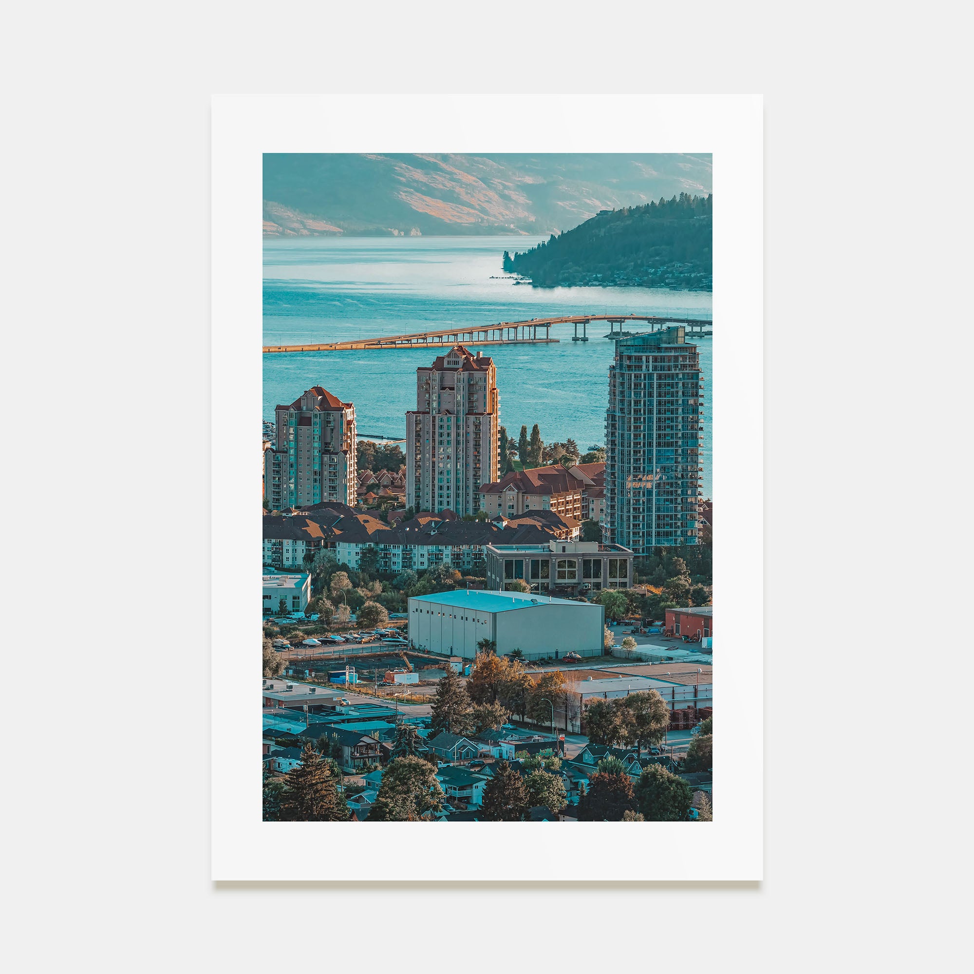 Kelowna Photo Color Poster