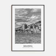 Kelowna Portrait B&W Poster