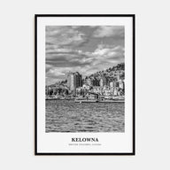 Kelowna Portrait B&W Poster