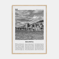 Kelowna Travel B&W Poster