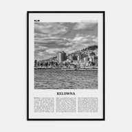 Kelowna Travel B&W Poster