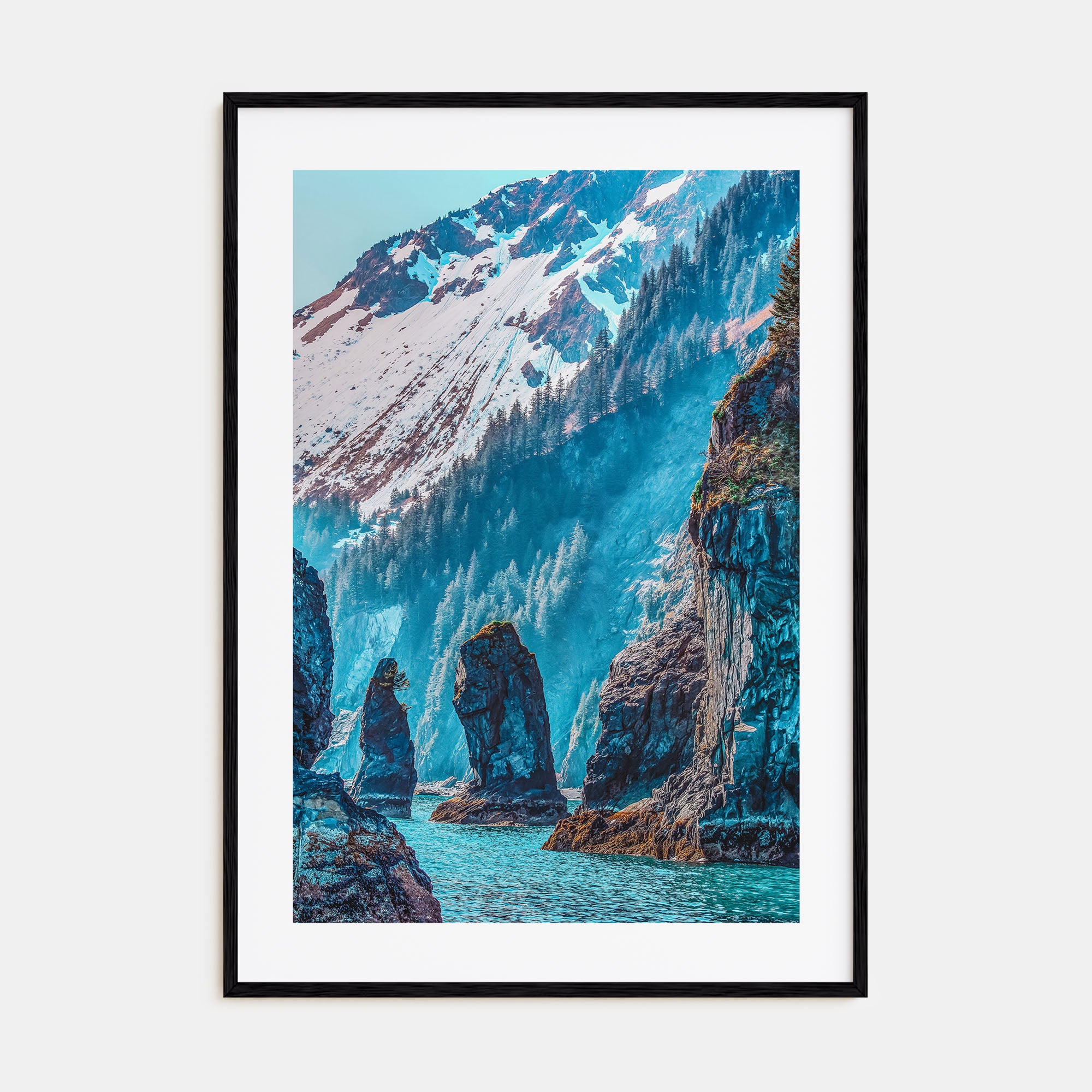 Kenai Fjords National Park Photo Color Poster
