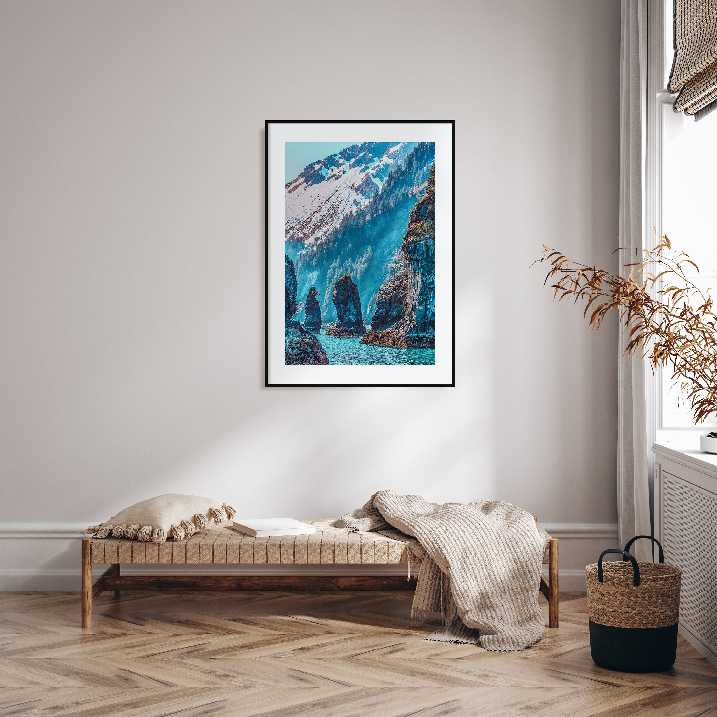 Kenai Fjords National Park Photo Color Poster