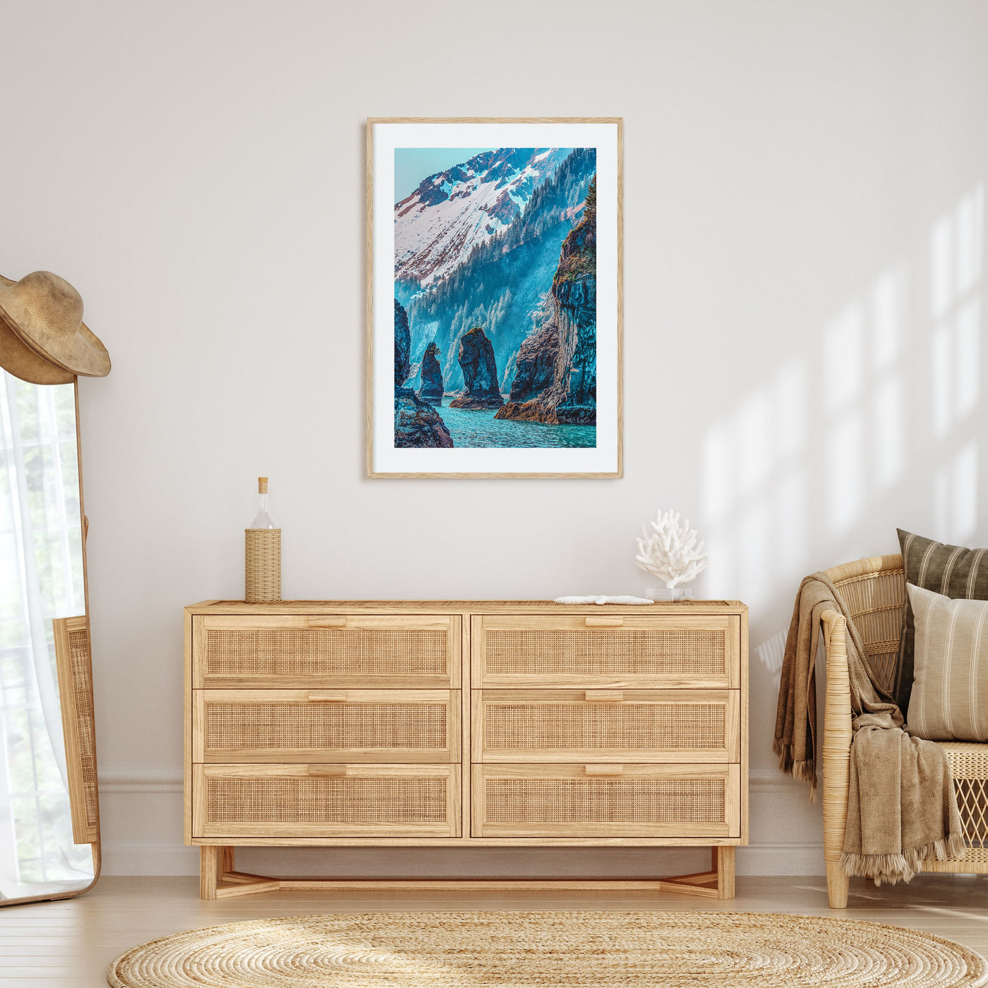 Kenai Fjords National Park Photo Color Poster