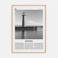 Kenosha Travel B&W Poster
