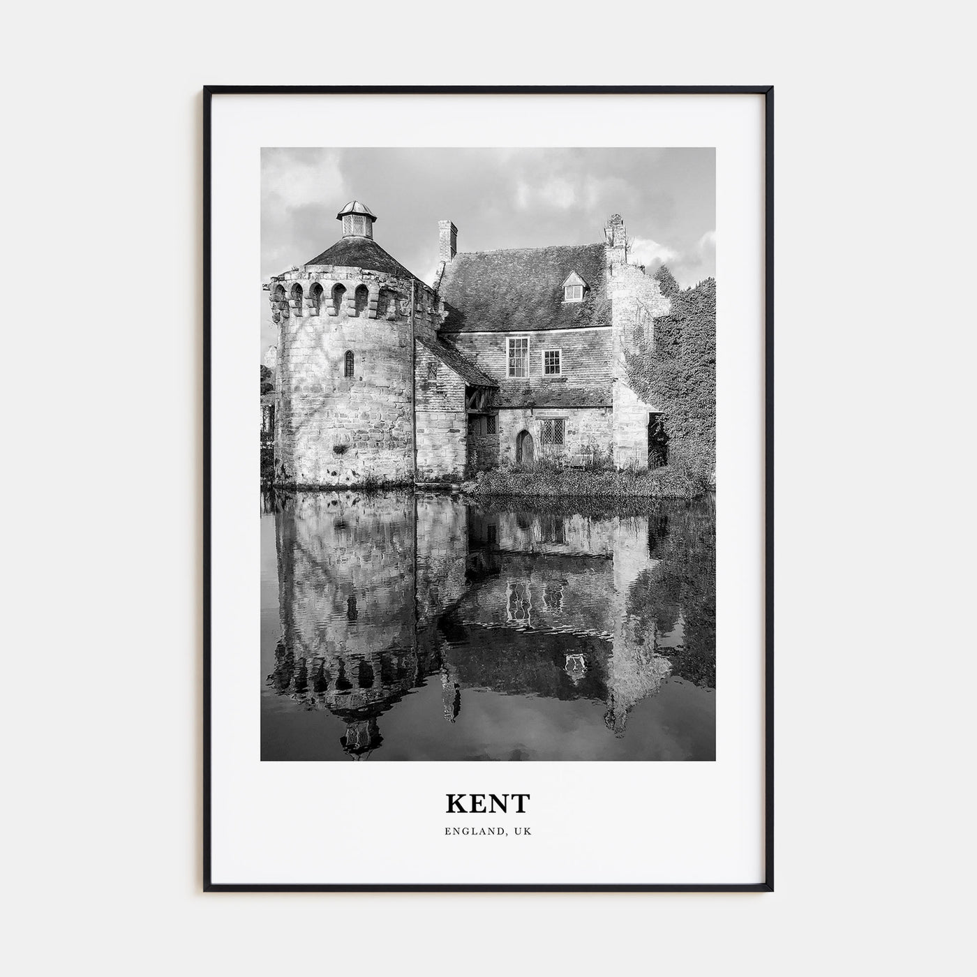 Kent Portrait B&W Poster