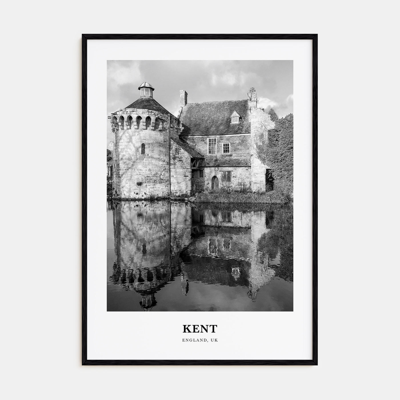 Kent Portrait B&W Poster
