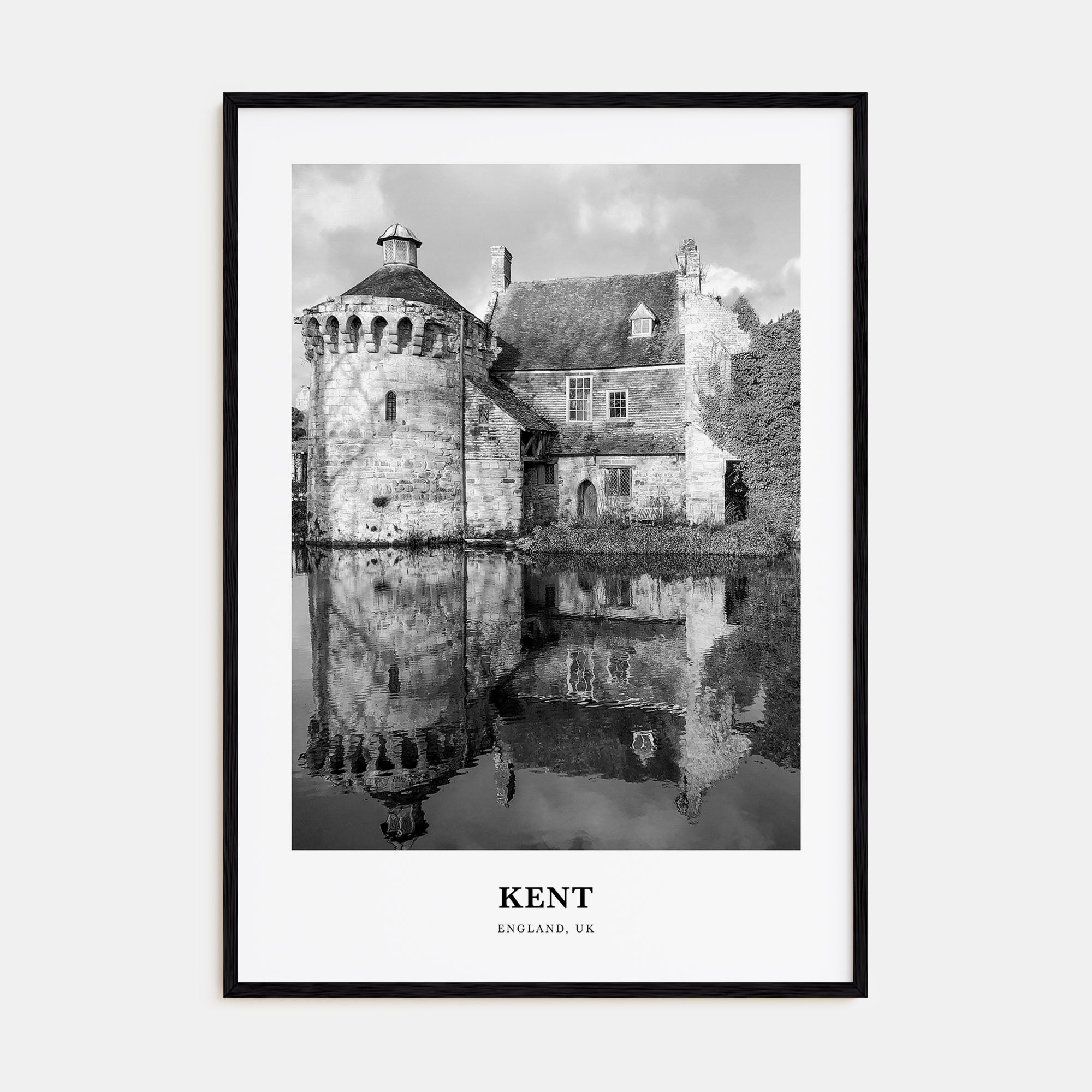 Kent Portrait B&W Poster