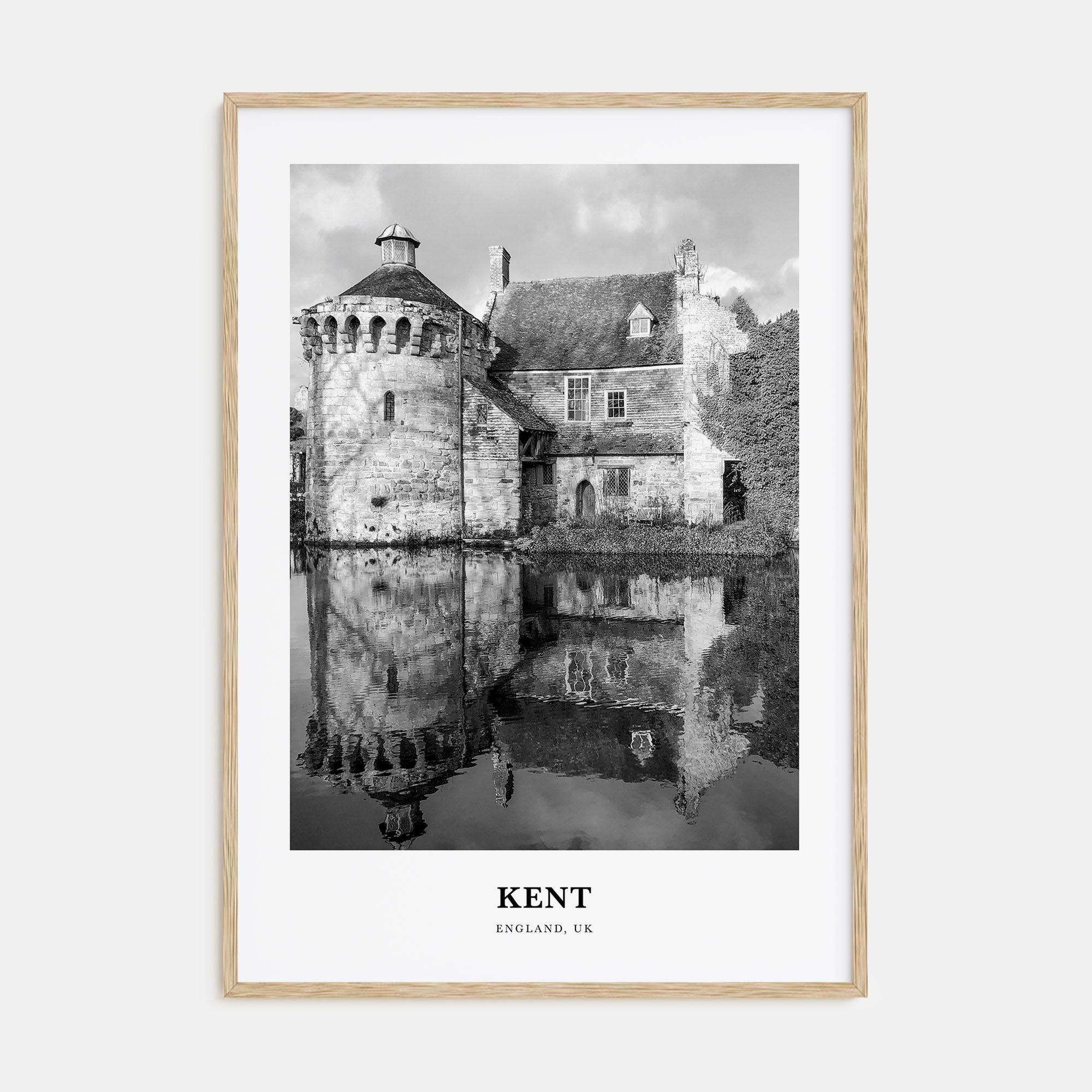 Kent Portrait B&W Poster