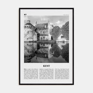 Kent Travel B&W Poster