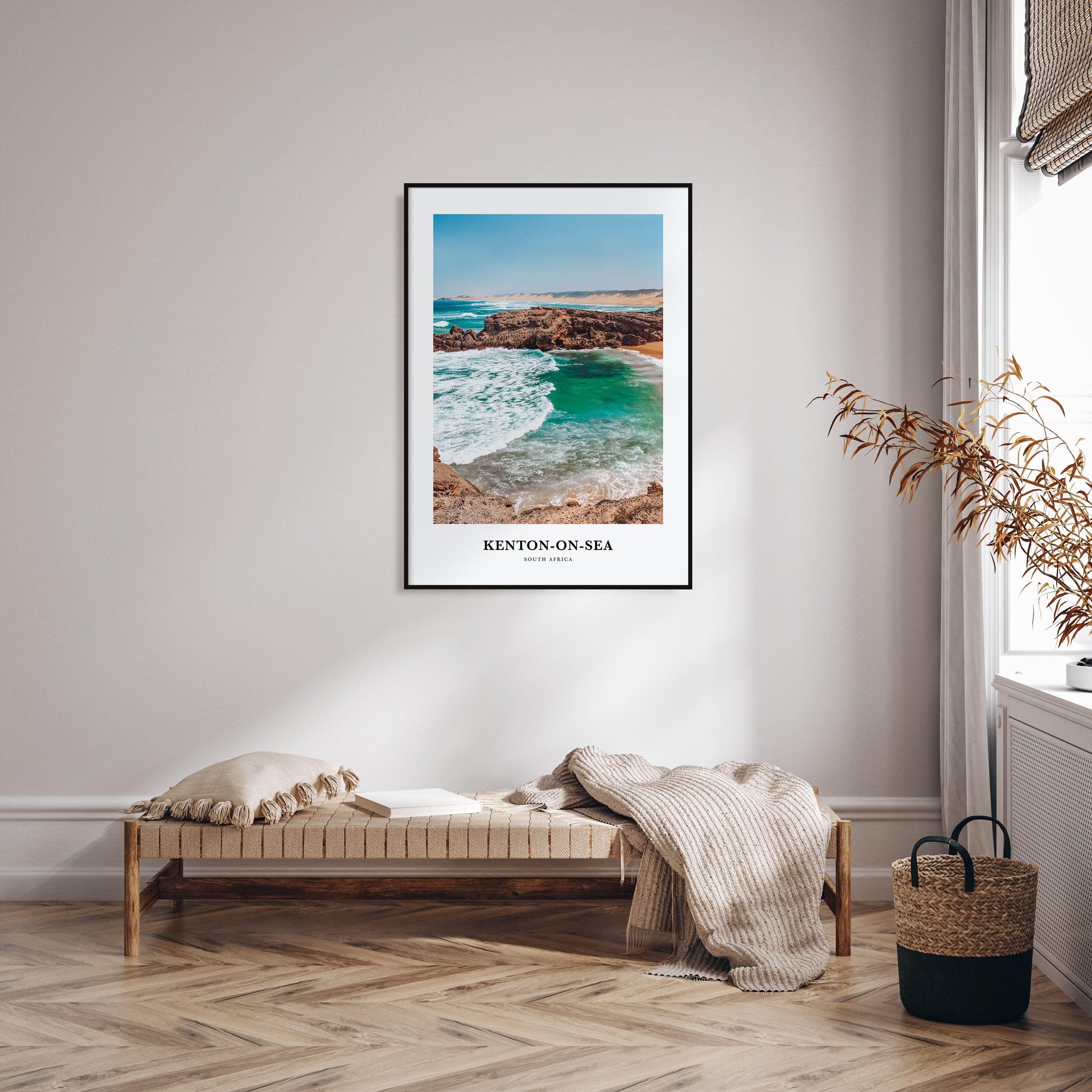 Kenton-on-Sea Portrait Color Poster
