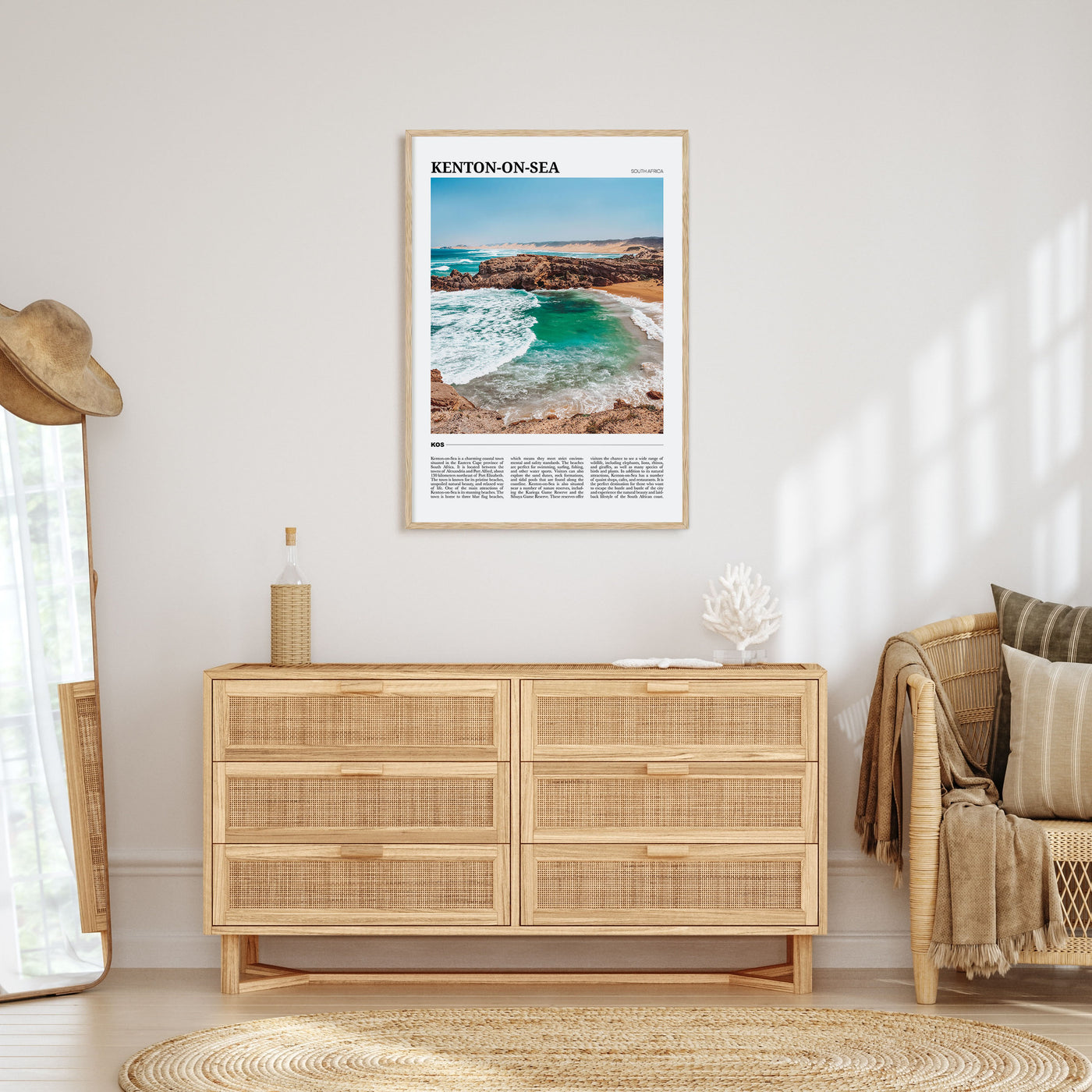 Kenton-on-Sea Travel Color Poster