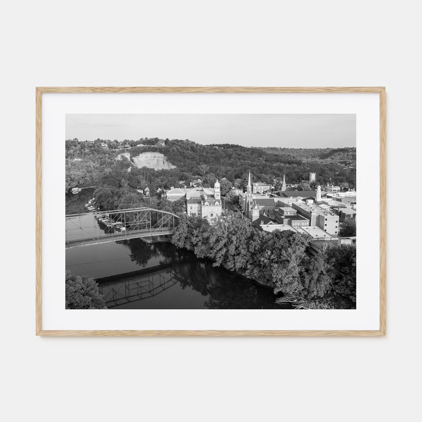 Kentucky Landscape B&W Poster