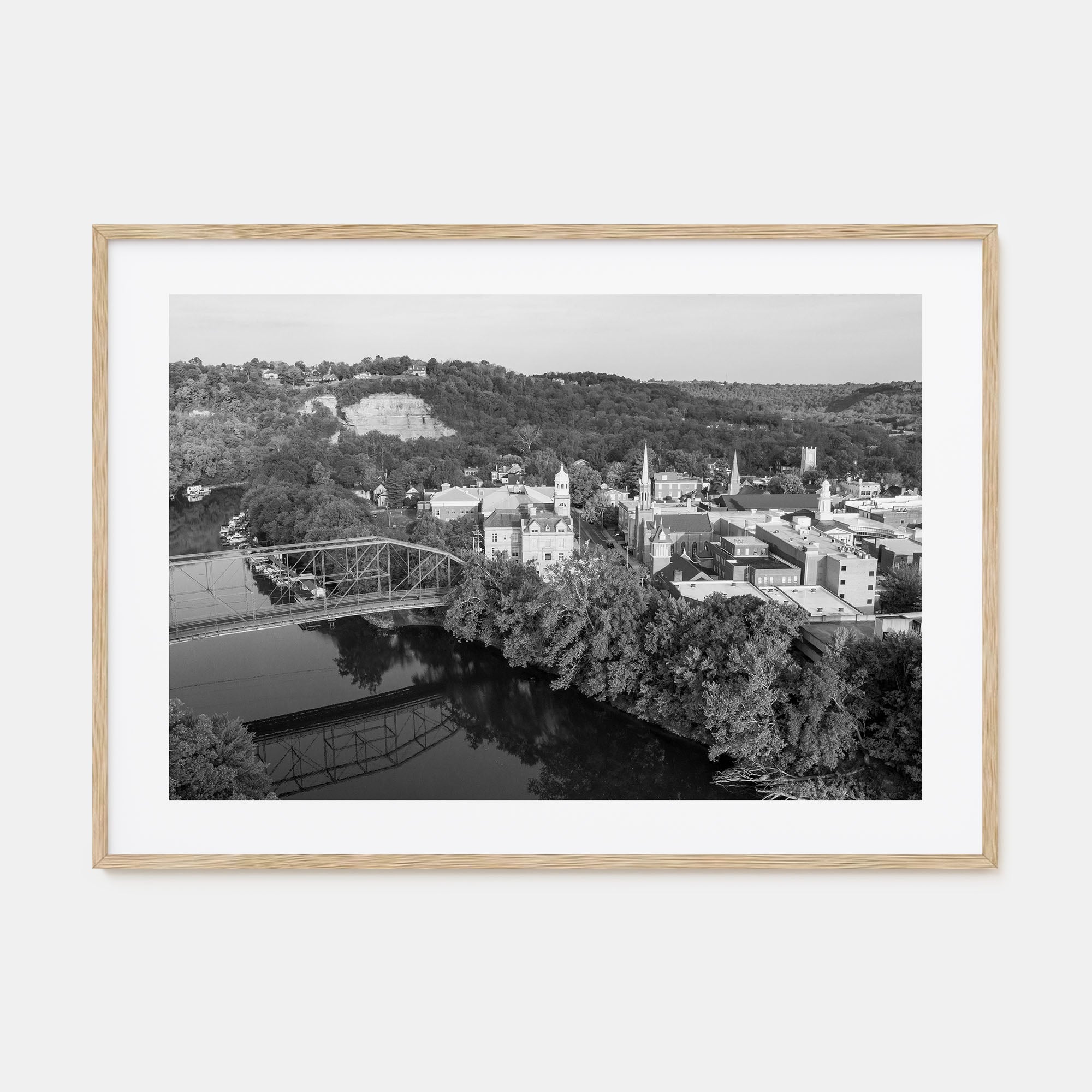 Kentucky Landscape B&W Poster
