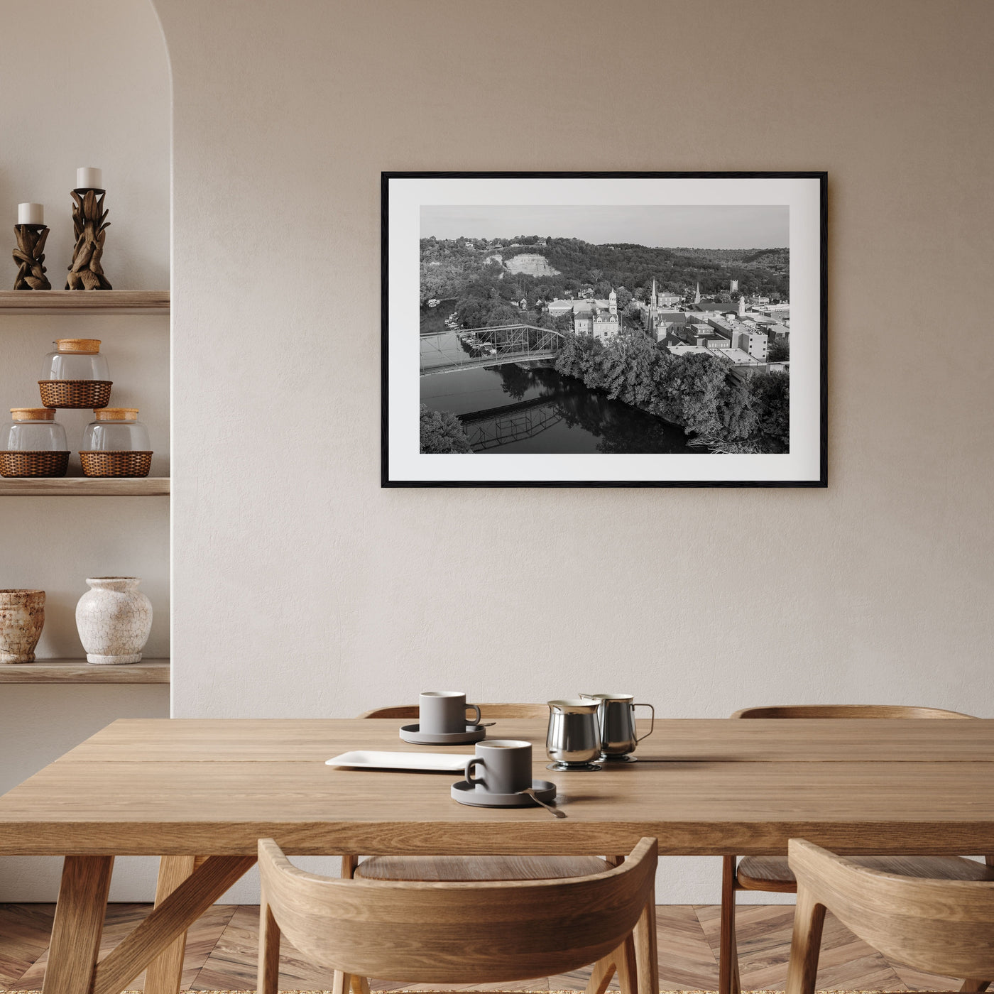 Kentucky Landscape B&W Poster