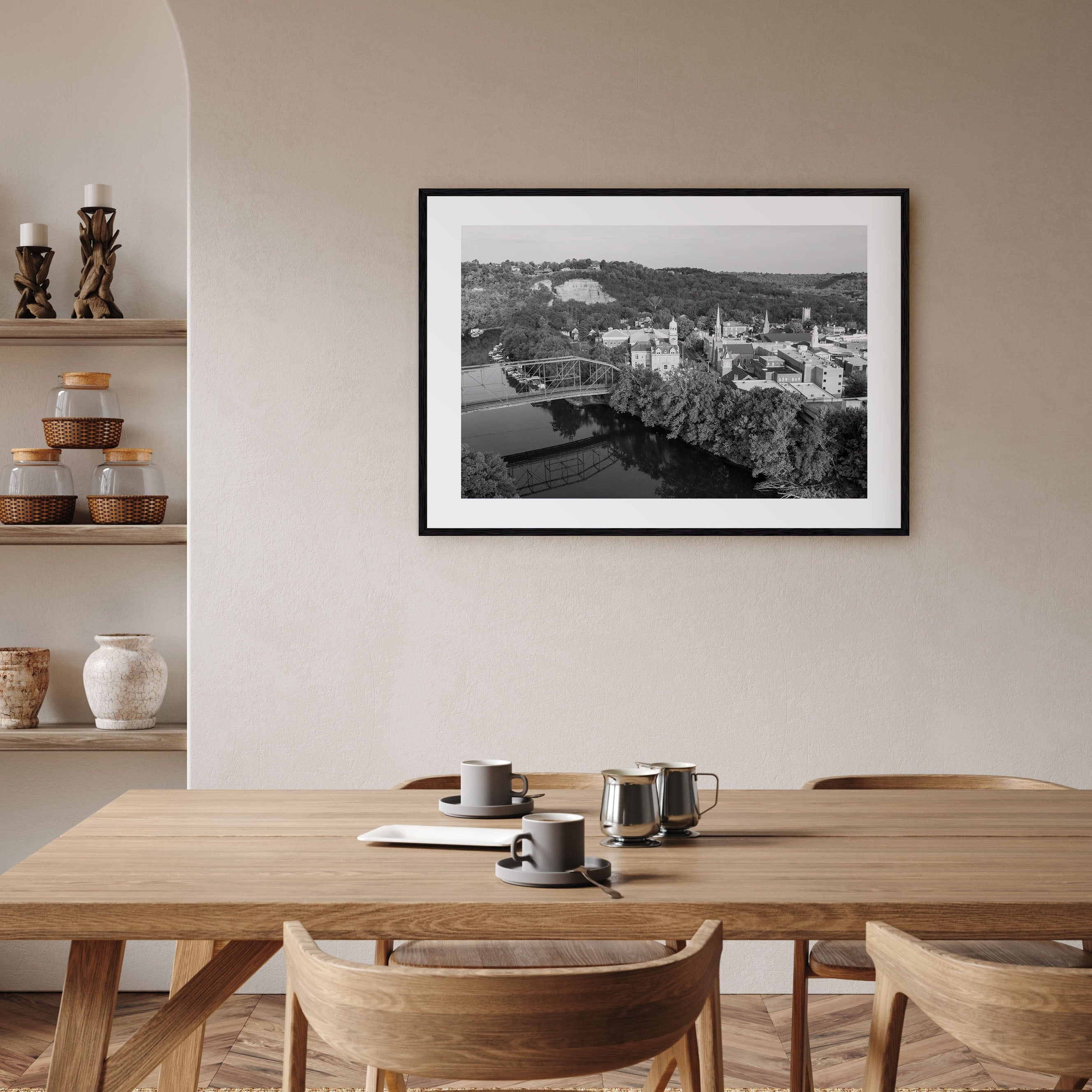 Kentucky Landscape B&W Poster