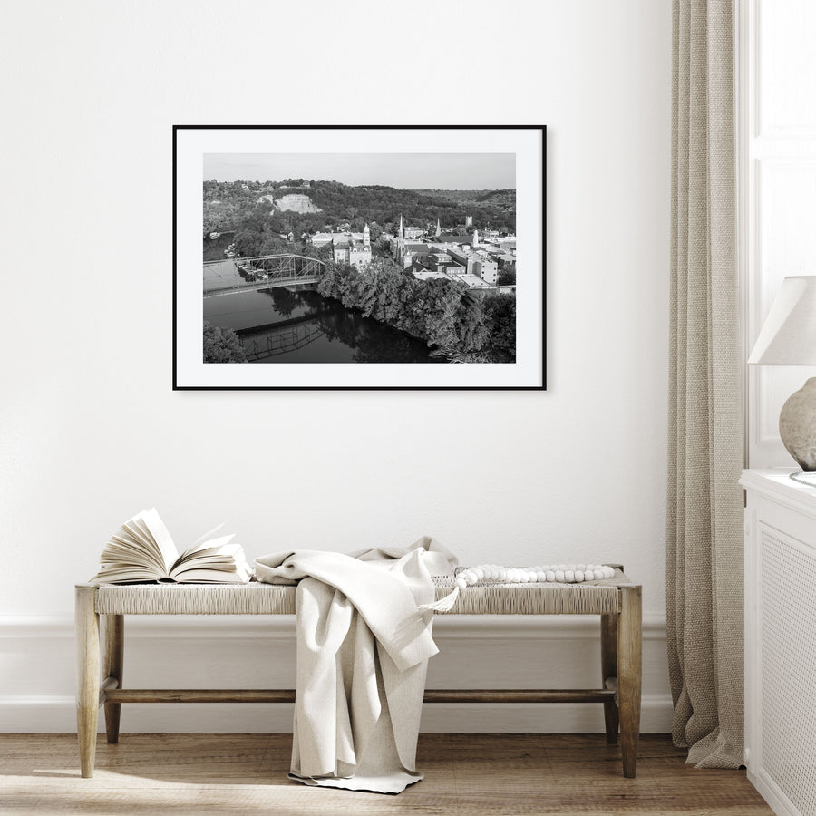 Kentucky Landscape B&W Poster