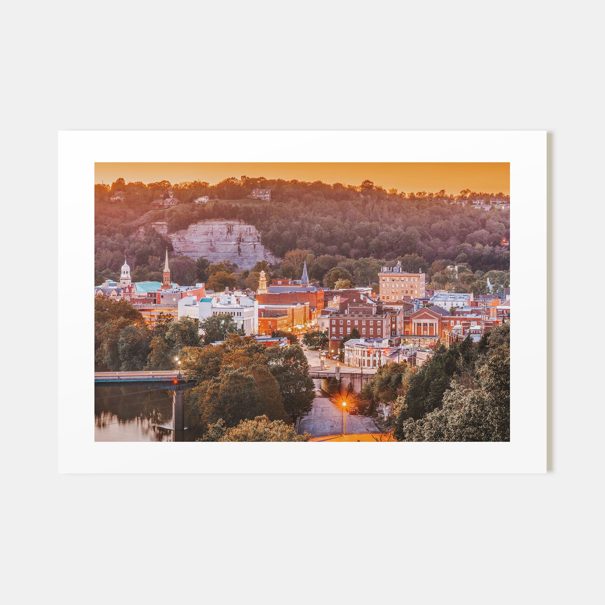 Kentucky Landscape Color Poster