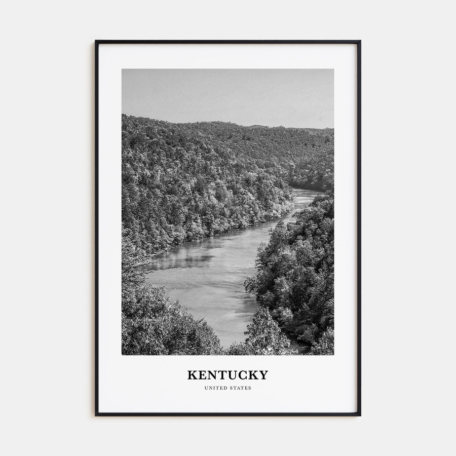 Kentucky Portrait B&W Poster