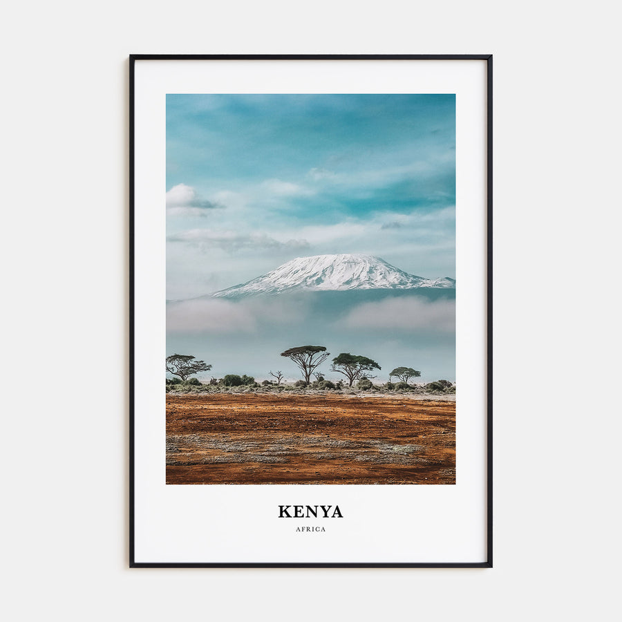 Kenya Portrait Color Poster