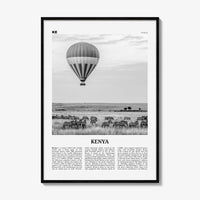 Kenya Print Black and White, Kenya Wall Art, Kenya Poster, Kenya Photo, Kenya Wall Decor, Nairobi, Mombasa, Kenyan, Africa