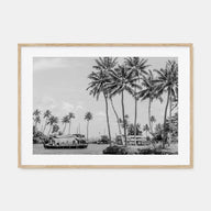 Kerala Landscape B&W Poster